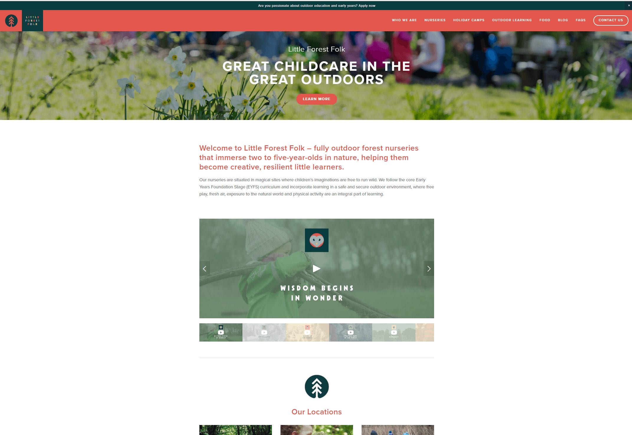 Little Forest Folk - Website Management and Social Media